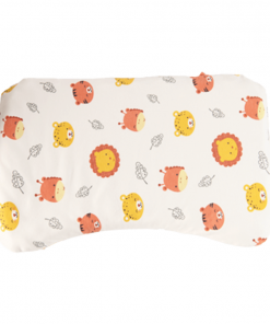 Silicone foam pillow for 2-3 years old infants kids bulk wholesale cartoon design top view