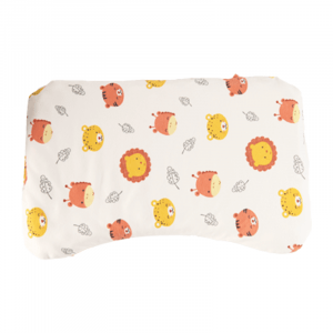 Silicone foam pillow for 2-3 years old infants kids bulk wholesale cartoon design top view