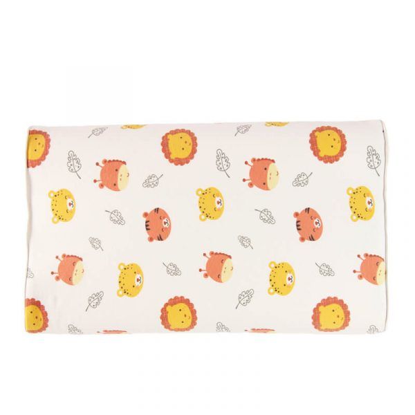 Silicone foam pillow made Best Youth Memory foam pillow for side sleeper Cartoon lion pillow cover bulk wholesale