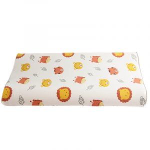 Silicone foam pillow made Best Youth Memory foam pillow for side sleeper cartoon lion pillow cover side view bulk wholesale