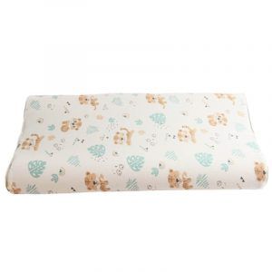 Silicone foam pillow made Best Youth Memory foam pillow for side sleeper cartoon tiger side view bulk wholesale
