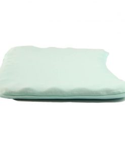 infants pillow by Silicone foam made memory foam pillow bulk wholesale. gree color side view