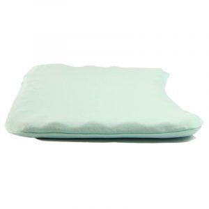 infants pillow by Silicone foam made memory foam pillow bulk wholesale. gree color side view